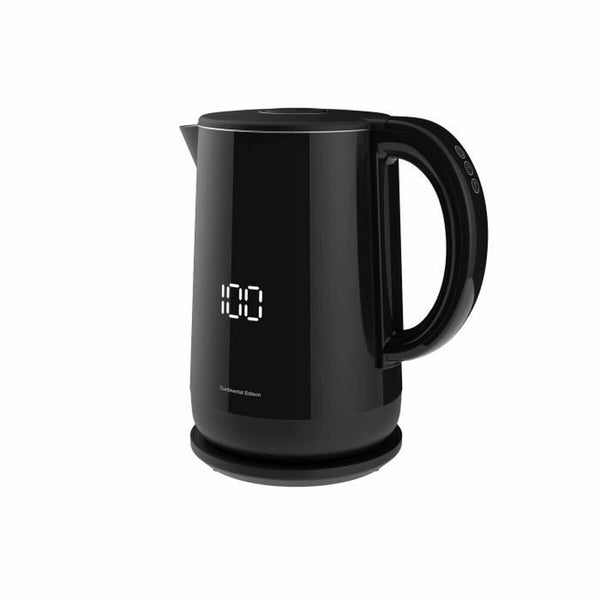 Continental Edison Musta Vedenkeitin 2200 W 1,5 L - Vuodevaatteet.fi