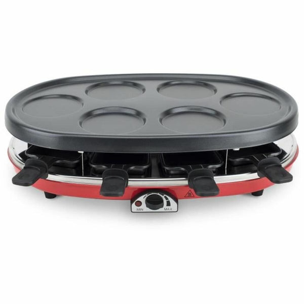 Hkoenig Grillikeittolevy 1500 W, Punainen - Vuodevaatteet.fi