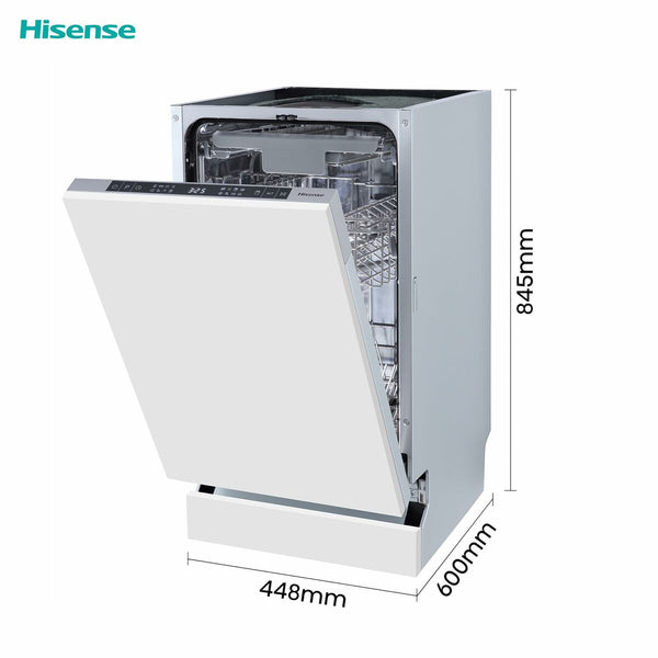 Hisense Integroitu Astianpesukone 45 cm