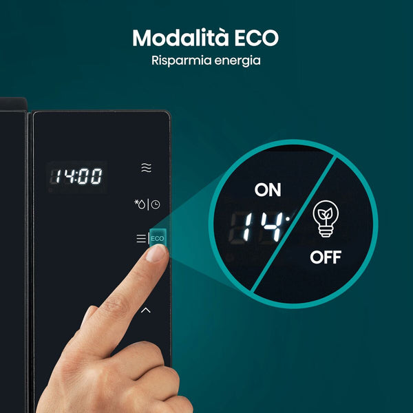 Hisense musta mikroaaltouuni grillillä 23L - Vuodevaatteet.fi