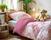 Lasten Pussilakanasetti Hearts love Vaaleanpunainen 140 x 200/220