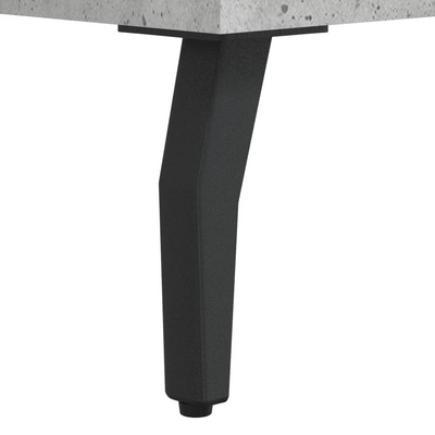 Betoninharmaa senkki Dop 69,5x34x90cm (puinen)