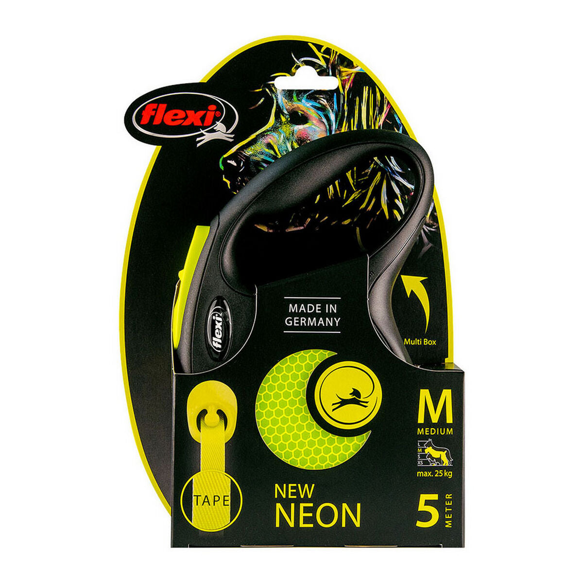 Flexi Neon 5m Koiran Talutushihna Koko S