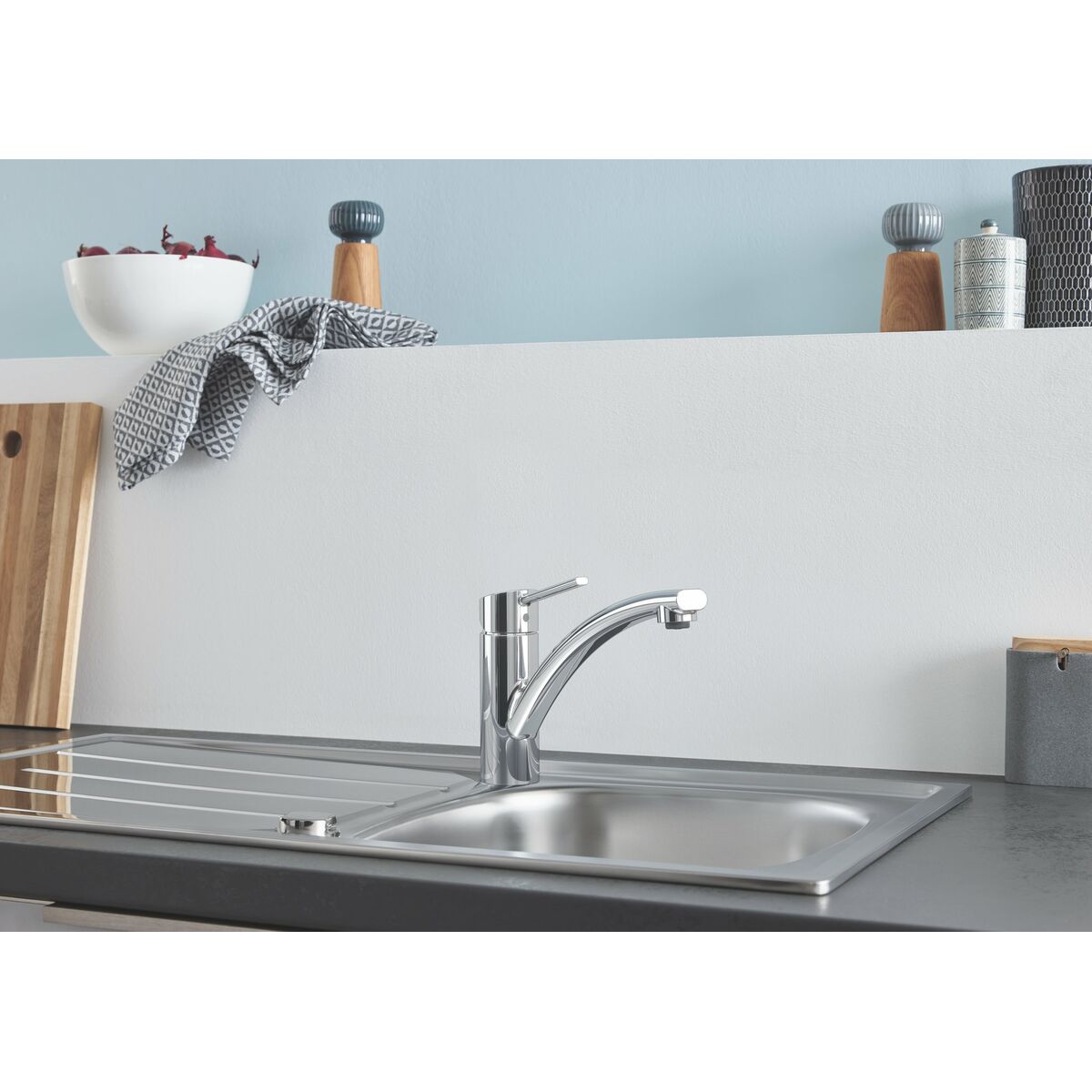 Grohe Hopeinen Sekoitushana