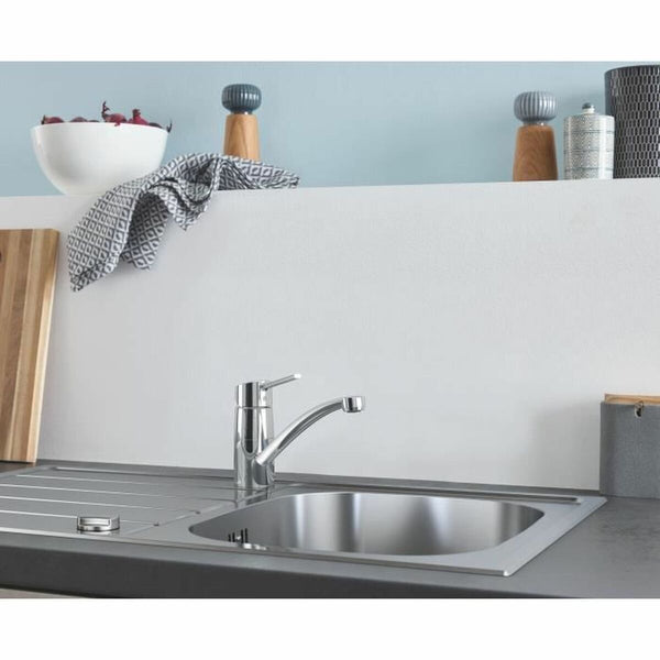 Grohe harmaa pesuallas yhdellä altaalla