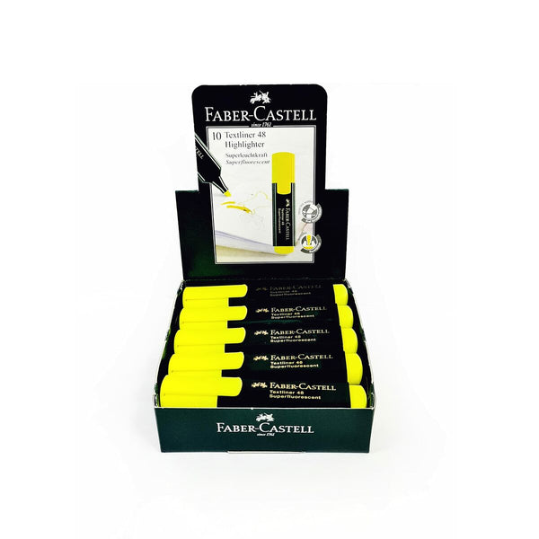 Faber-Castell Keltainen Korostuskynä 10 kpl