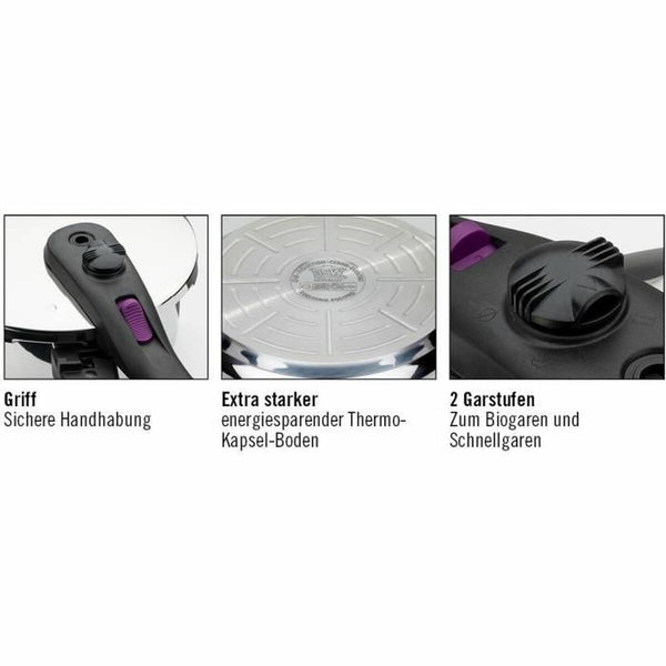 GSW Painekeitin Ruostumaton Teräs 4 L