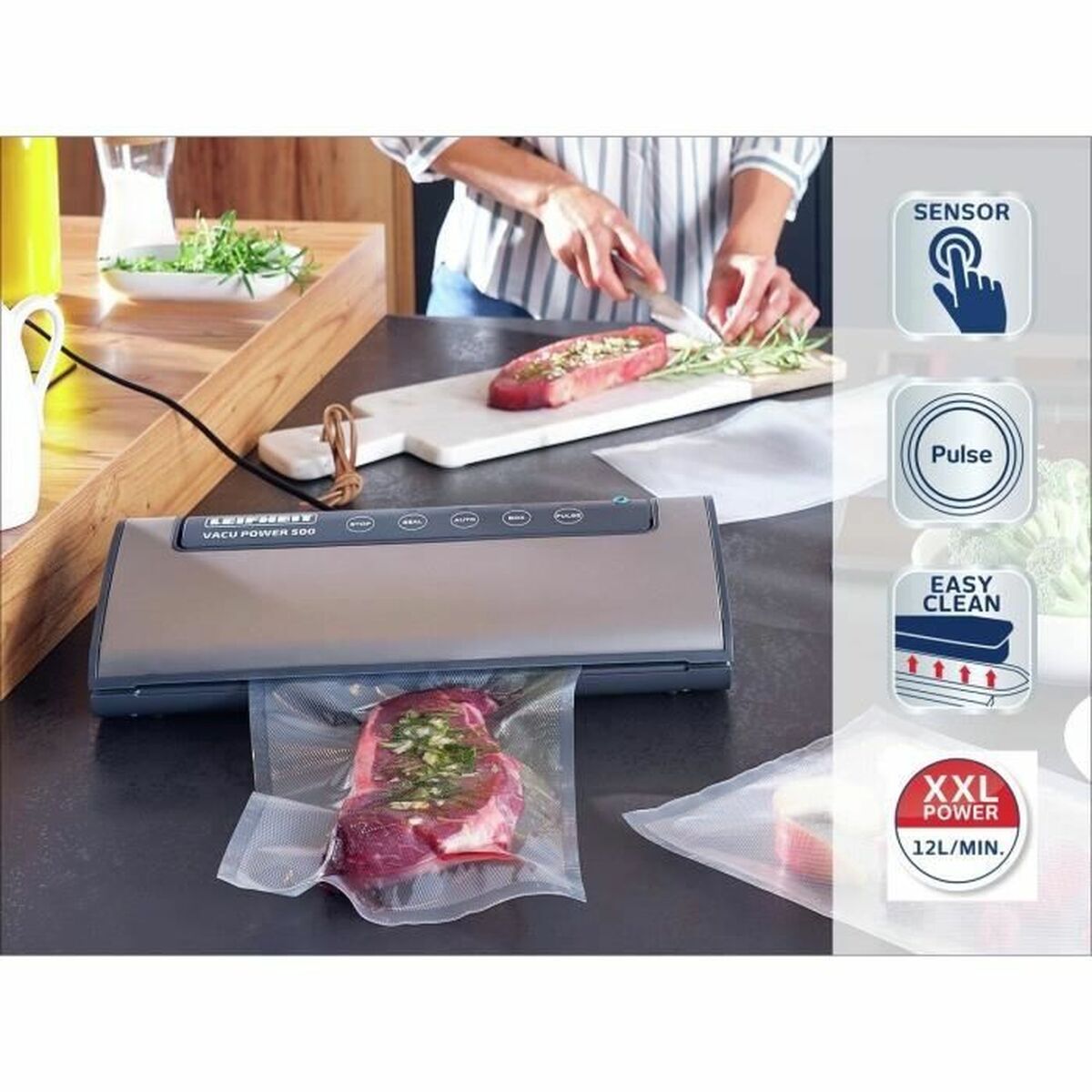 Leifheit Vacu Power 500 vakuumipakkauskone