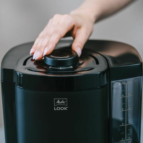 Melitta Look V Basic suodatinkahvinkeitin, musta - Vuodevaatteet.fi