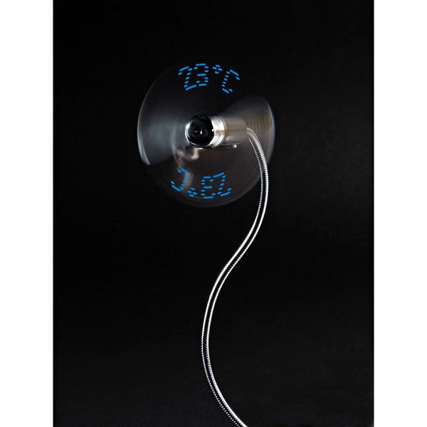 Hama USB-pöytätuuletin hopeinen