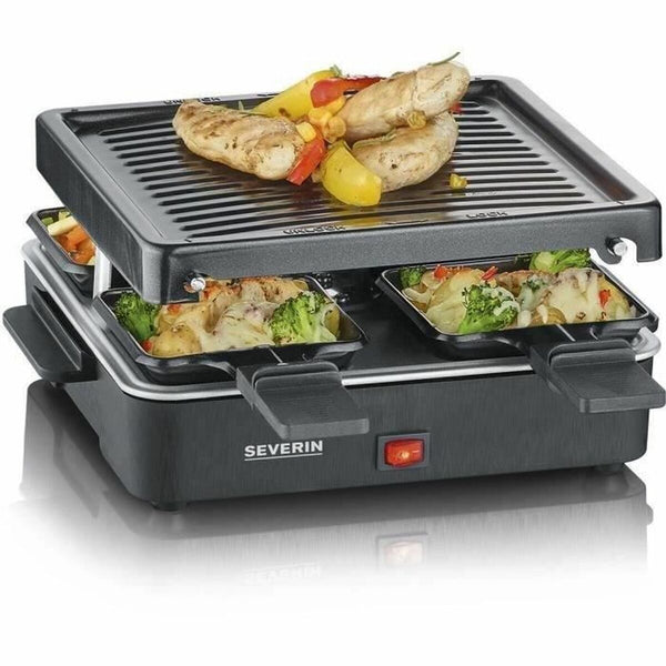 Severin raclette-grilli 4 hengelle - Vuodevaatteet.fi