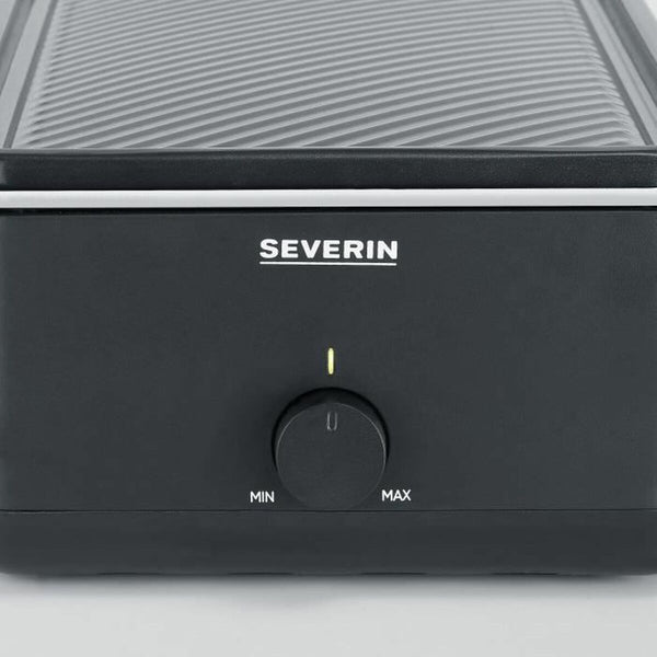Severin Raclette-grilli 8 henkilölle, musta - Vuodevaatteet.fi