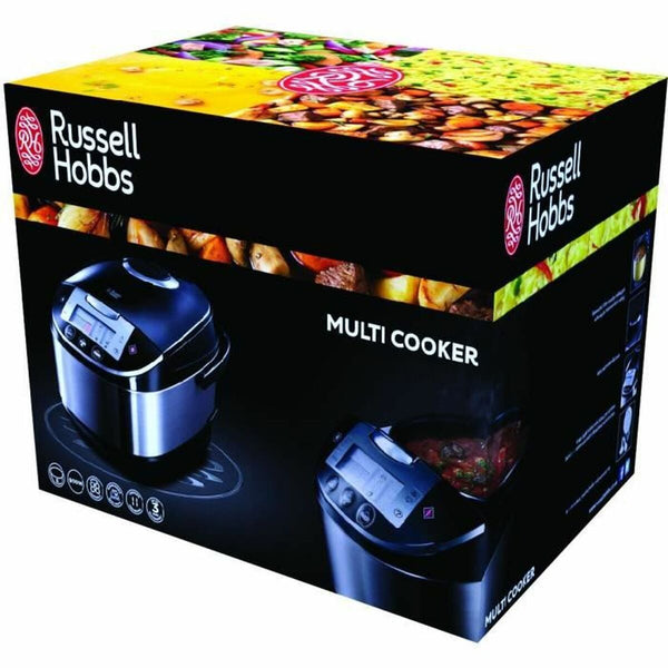Russell Hobbs Monitoimihöyrystin Musta Ruostumaton Teräs - Vuodevaatteet.fi