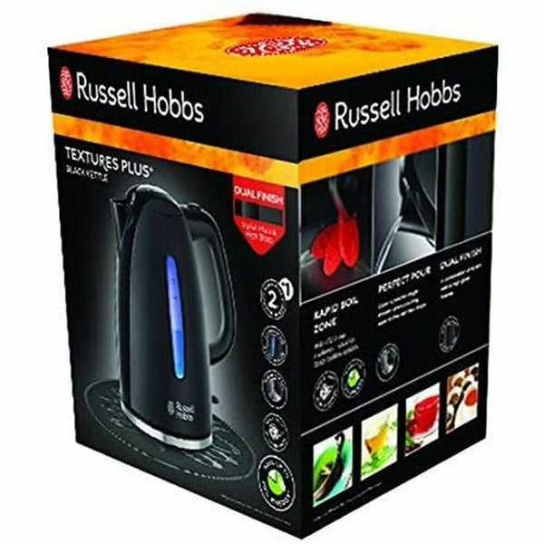 Russell Hobbs Vedenkeitin Ruostumaton Teräs 1,7 L - Vuodevaatteet.fi