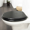 Tiger Soft-Close WC-istuin Blackwash MDF musta 252030746