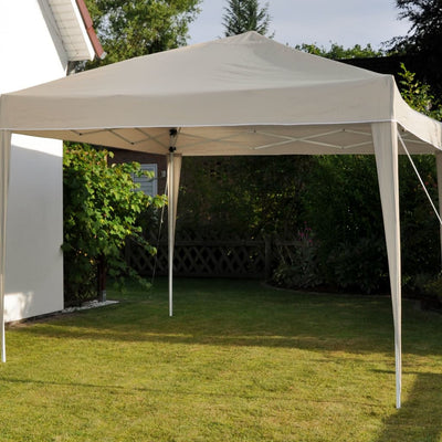 Kokoontaittuva juhlateltta 3x3 m beige