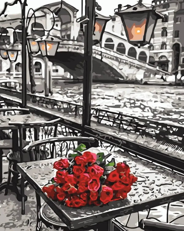 Cafeteria Romance - Paint By Numbers