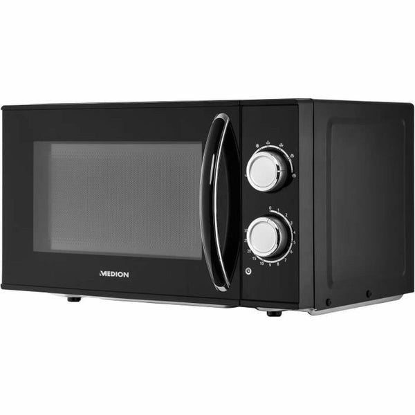 Musta Mikroaaltouuni 700 W