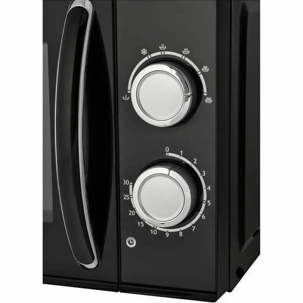 Musta Mikroaaltouuni 700 W