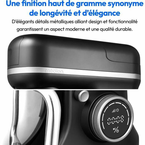 Monitoimikone Medion Musta 1200 W 5 L - Vuodevaatteet.fi