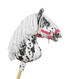 Super Hobby Horse - Super Hobby Horse Premium keppihevonen leopardihevonen valkoisella harjalla A3