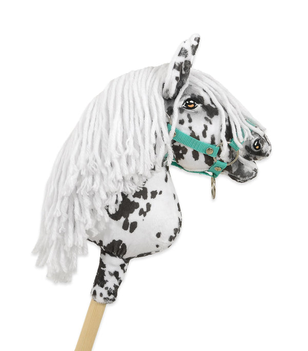 Super Hobby Horse - Super Hobby Horse Premium keppihevonen - leopardi valkoisella harjalla A4