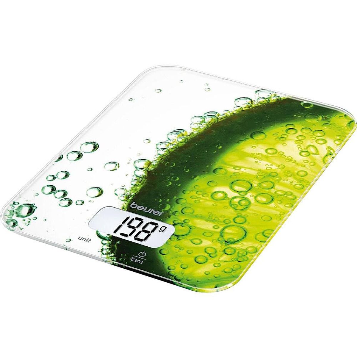 Beurer Lime Keittiövaaka 5 kg - Vuodevaatteet.fi