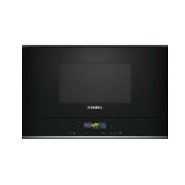 Siemens Musta Mikroaaltouuni 900 W 21 L - Vuodevaatteet.fi