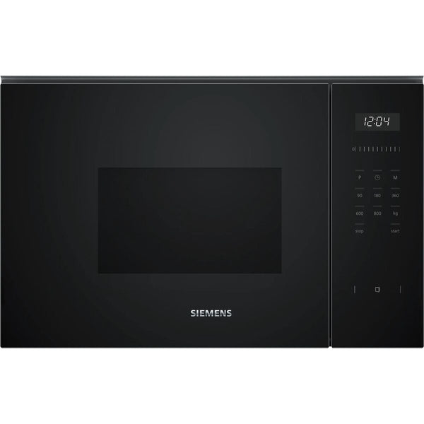 Siemens musta mikroaaltouuni 800 W 20 L - Vuodevaatteet.fi