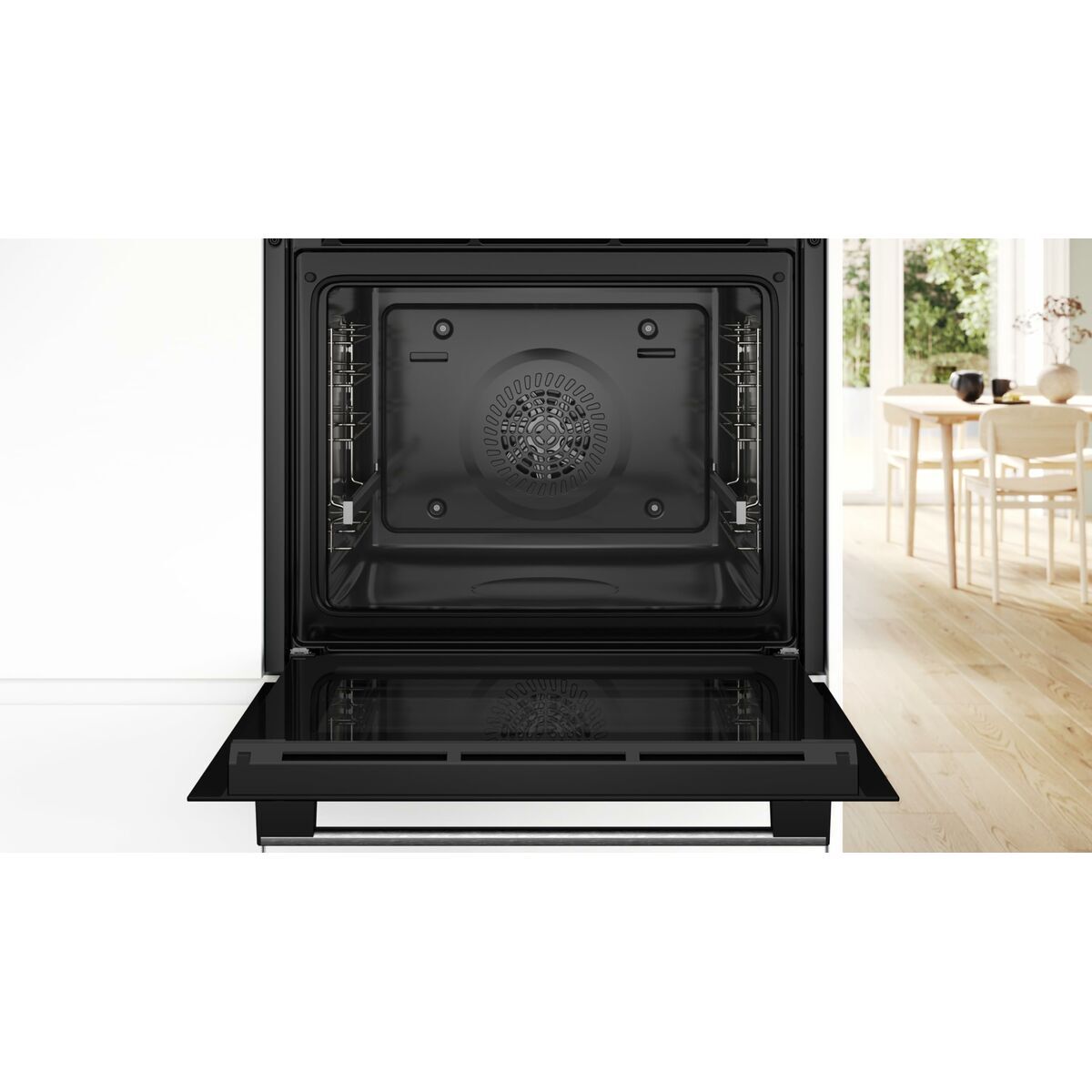 Bosch uuni 71 L integroidulla näytöllä