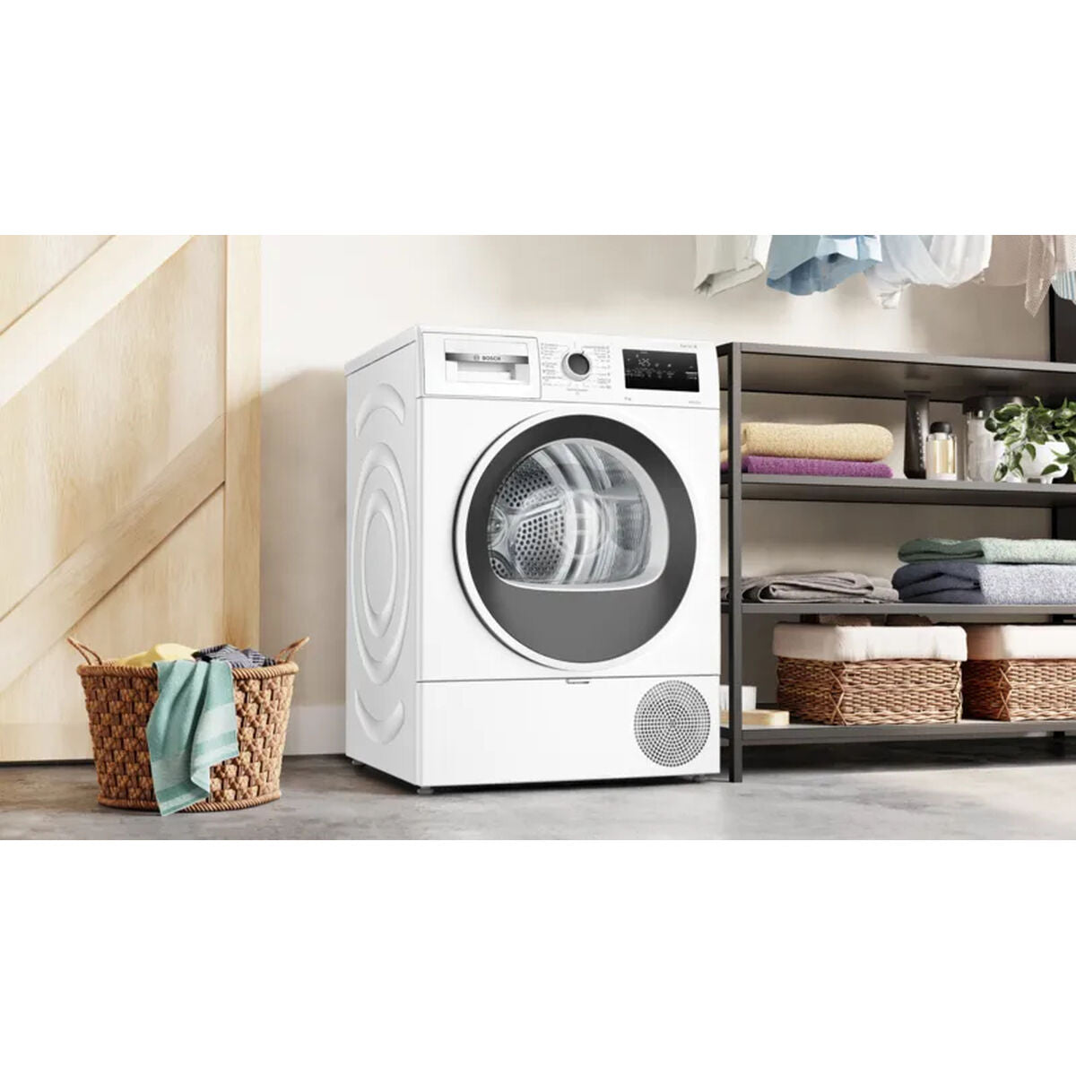 Bosch Kondensaatiokuivausrumpu 8 kg