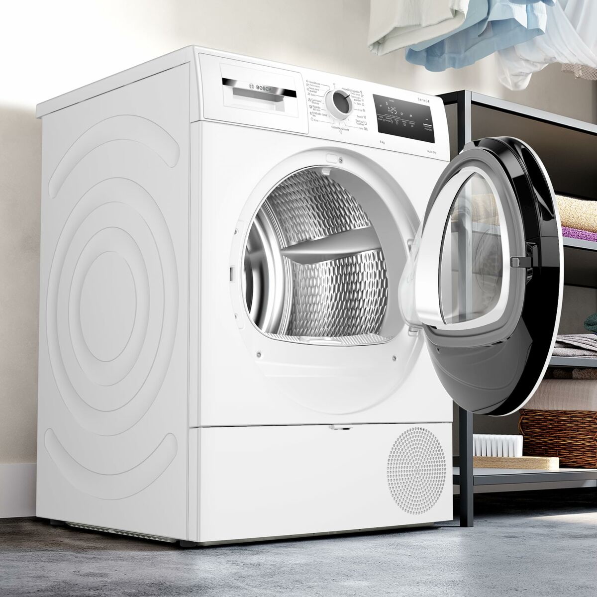 Bosch Kondensaatiokuivausrumpu 8 kg