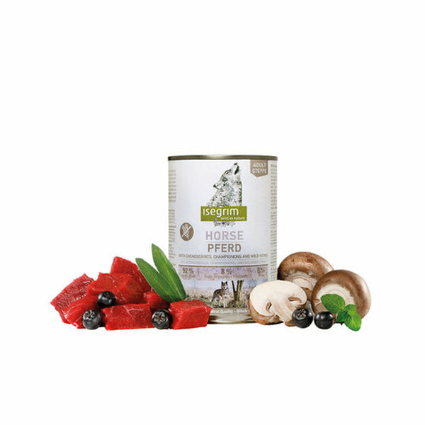 Isegrim Koiran Märkäruoka Hevonen 800g