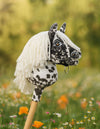 Super Hobby Horse - Super Hobby Horse Premium keppihevonen leopardikuosilla valkoisella harjalla A5