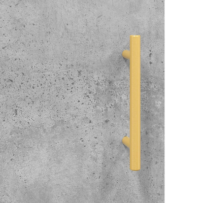 Betoninharmaa senkki Dilhan 90x34x80cm (puinen)