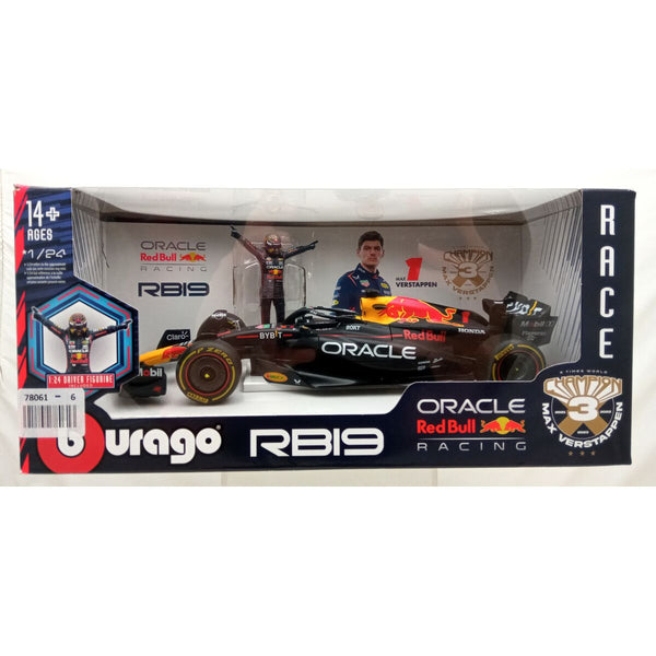 Bburago Red Bull F1 Racing RB19 1:24 Pienoismalli