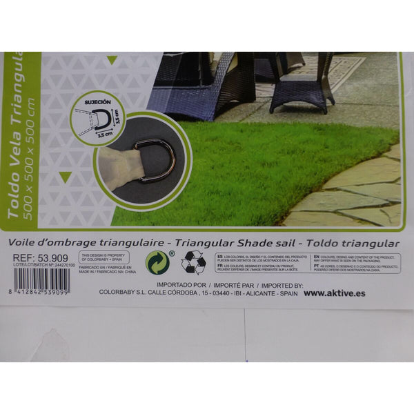 Aktive Aurinkosuoja Kolmikulmainen 4-osainen Kerma