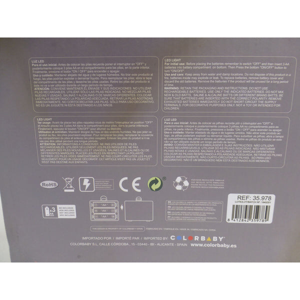 Ambients koristeellinen LED-valo hiilenharmaa