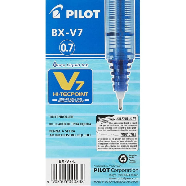 Pilot Täytekynä Sininen 0,5 mm, 12 kpl