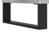 Betoninharmaa senkki Isiah 34,5x34x90cm (puinen)