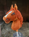 Premium Keppihevonen / Hobby Horse - Chestnut horse A3