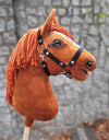 Premium Keppihevonen / Hobby Horse - Chestnut horse A3
