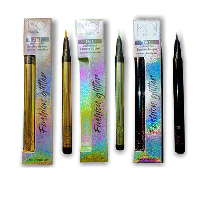 Eyeliner Eyeshadows 2 In 1 Pack 3 Pcs