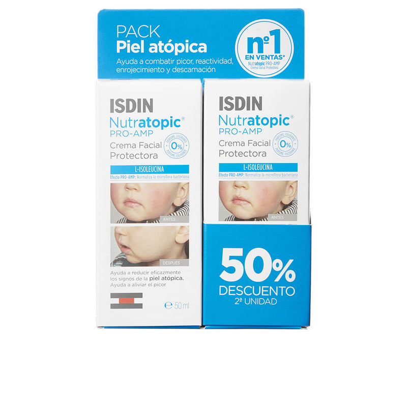 Isdin - Nutratopic Pro-amp facial cream duo 2 x 50 ml