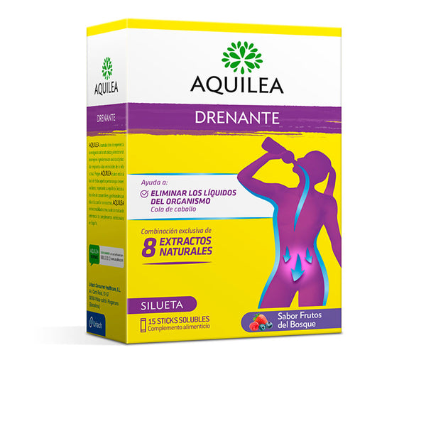 Aquilea - Draining with Fruits of the Forest Flavor 15 Soluble Sticks