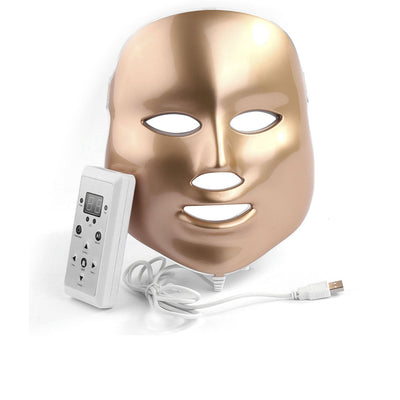 Gold Led Light Therapy Led Facial Mask 1 U