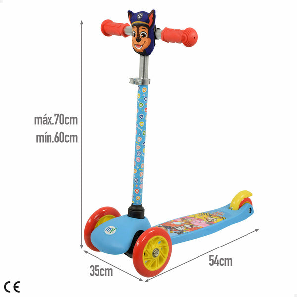 Paw Patrol lasten potkulauta, säädettävä