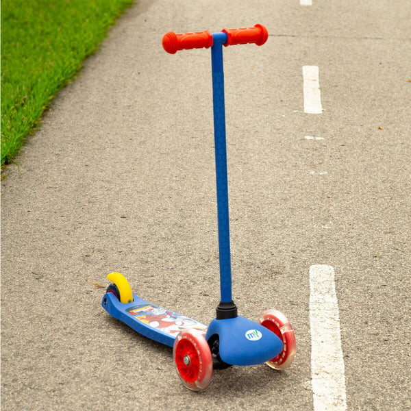 Spidey Lasten Potkulauta Valoilla