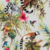 DUTCH WALLCOVERINGS Tapetti lemuri hopea