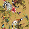 DUTCH WALLCOVERINGS Tapetti Lemur okra